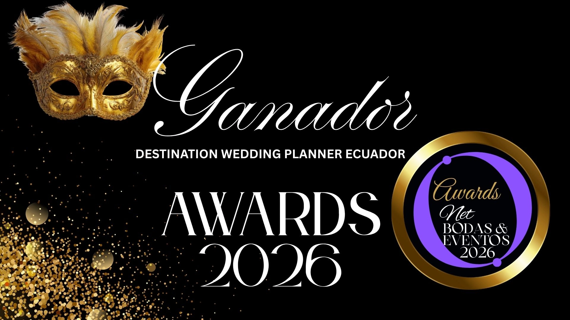 Imagen del slider superior en la página del proveedor de Net Bodas&Eventos, que destaca la innovación y calidad en bodas y eventos, invitando a descubrir servicios únicos y experiencias inolvidables.