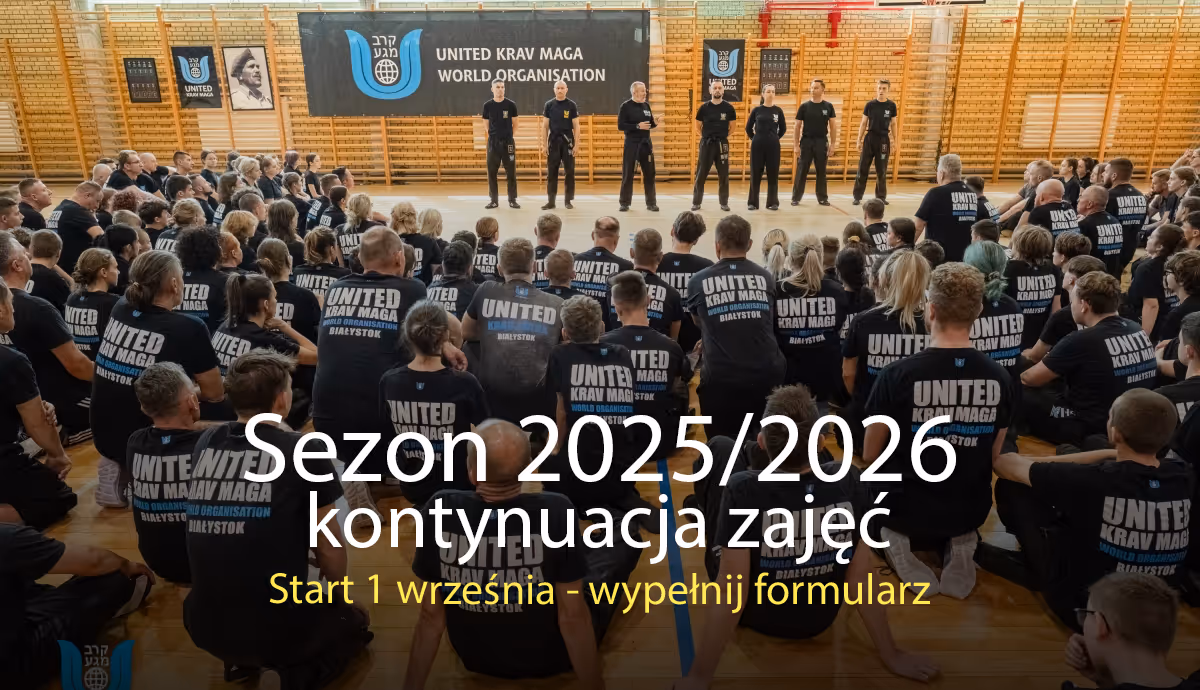 kontynuacja zajec W United Krav Maga Białystok
