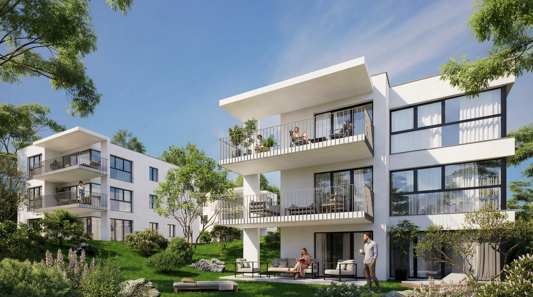 Intérieur d'un appartement 4.5 pièces La Garde à Cortaillod