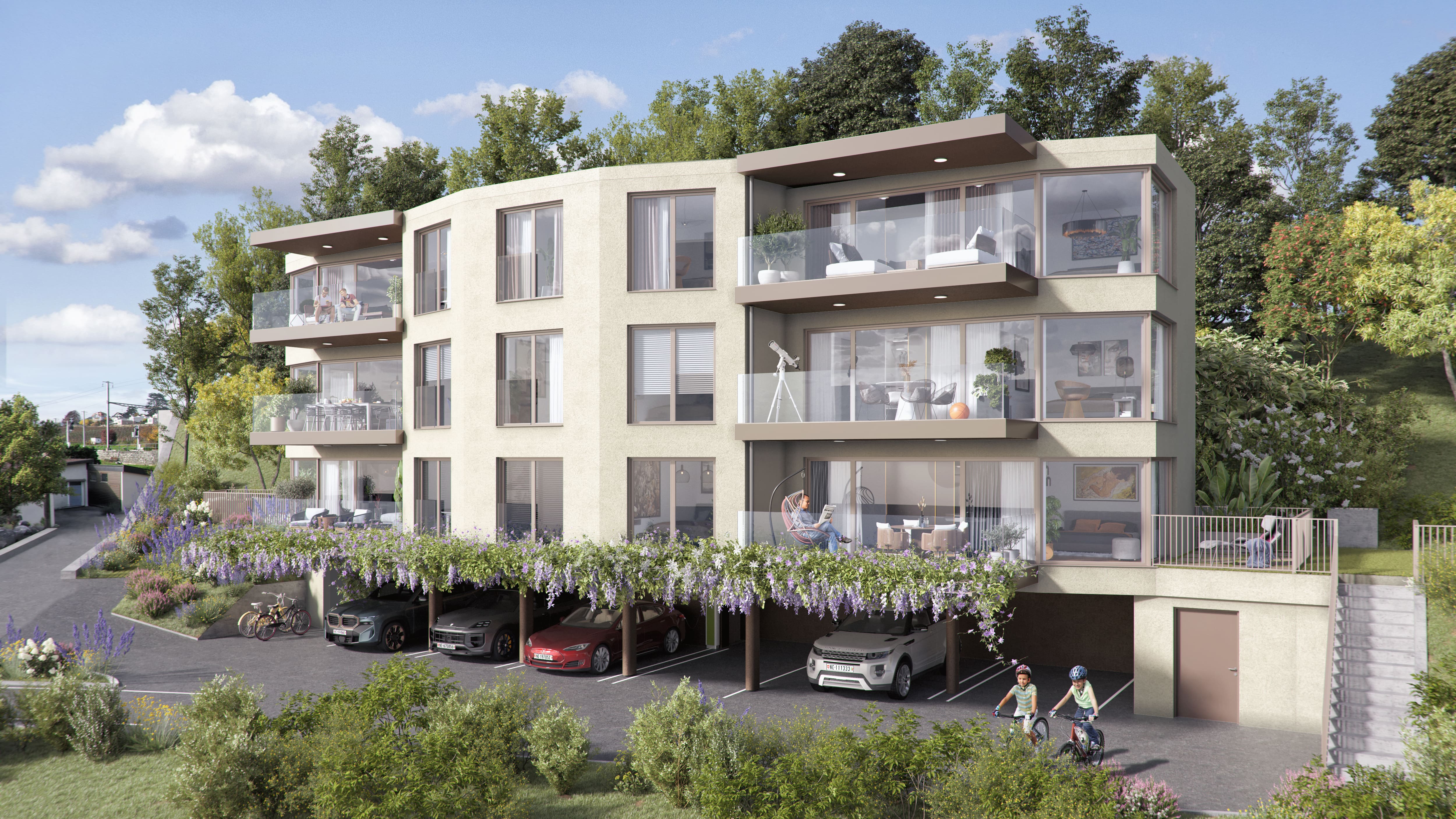 Doma Résidences — 3 appartements 4.5 pièces de standing à Auvernier