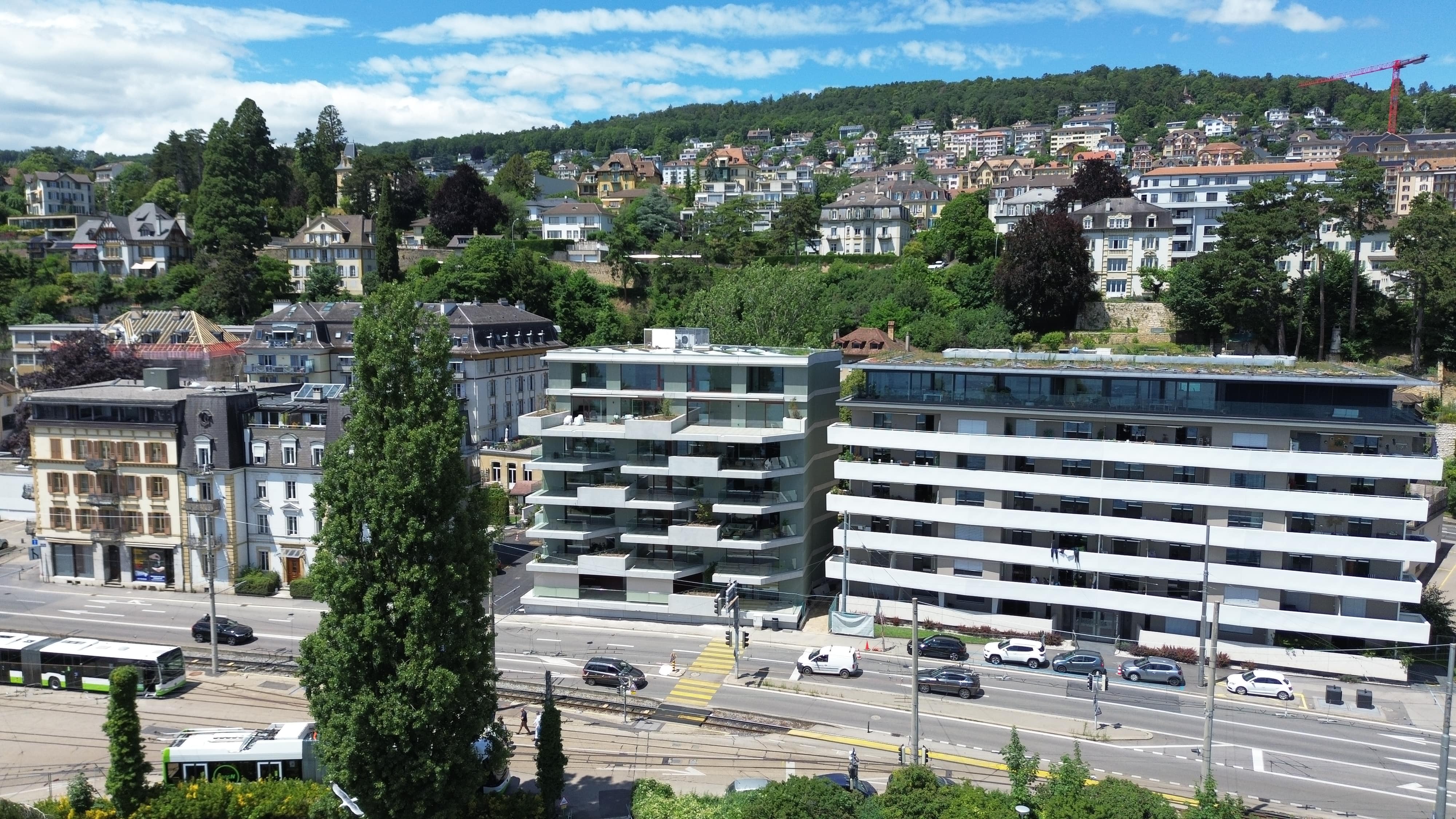 Reflet — 18 appartements contemporains sur les rives du lac à Neuchâtel