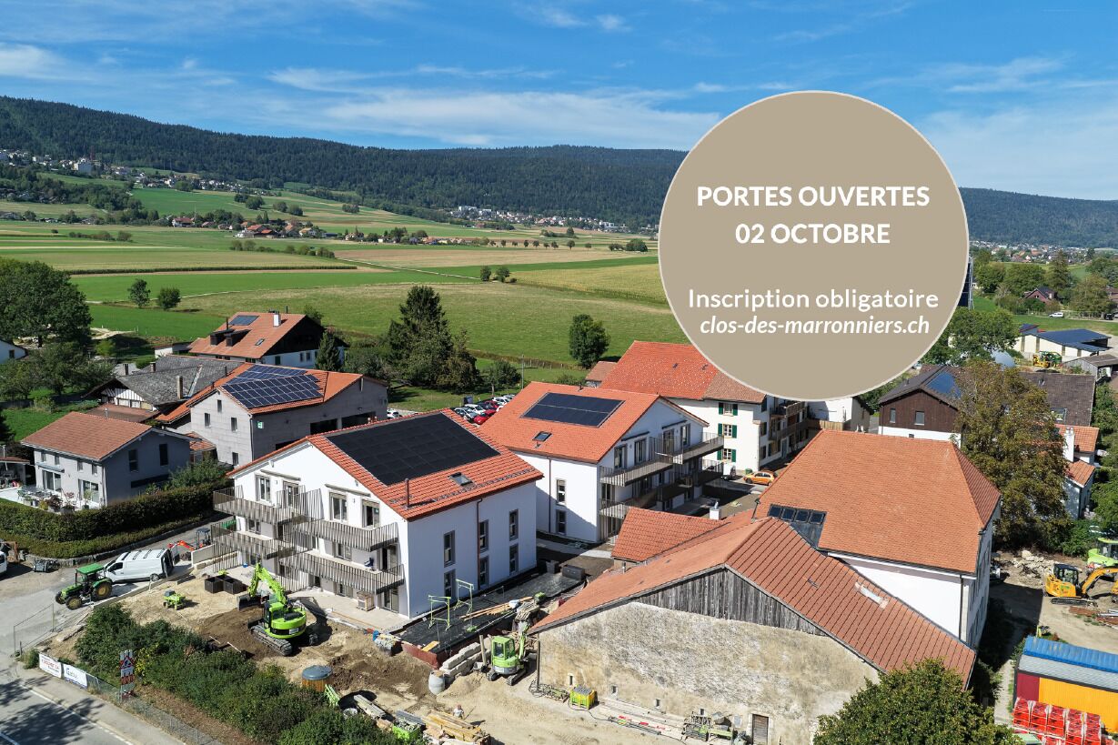 Dernier appartement 3,5 pièces au 1er étage 