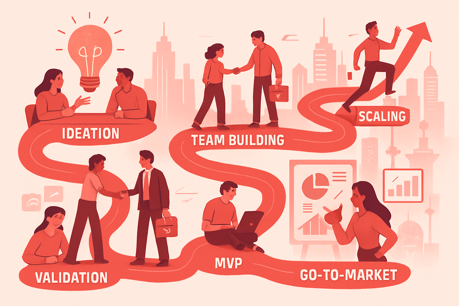The 8 Essential Steps in the Startup Journey for 2025