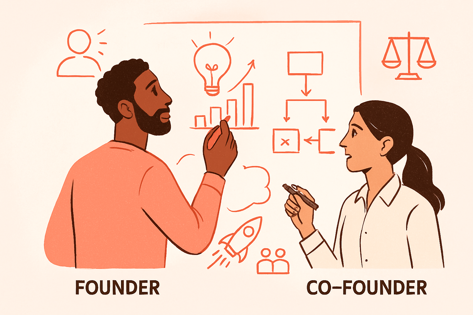 Responsibilities and Key Differences: Founder vs. Co-Founder