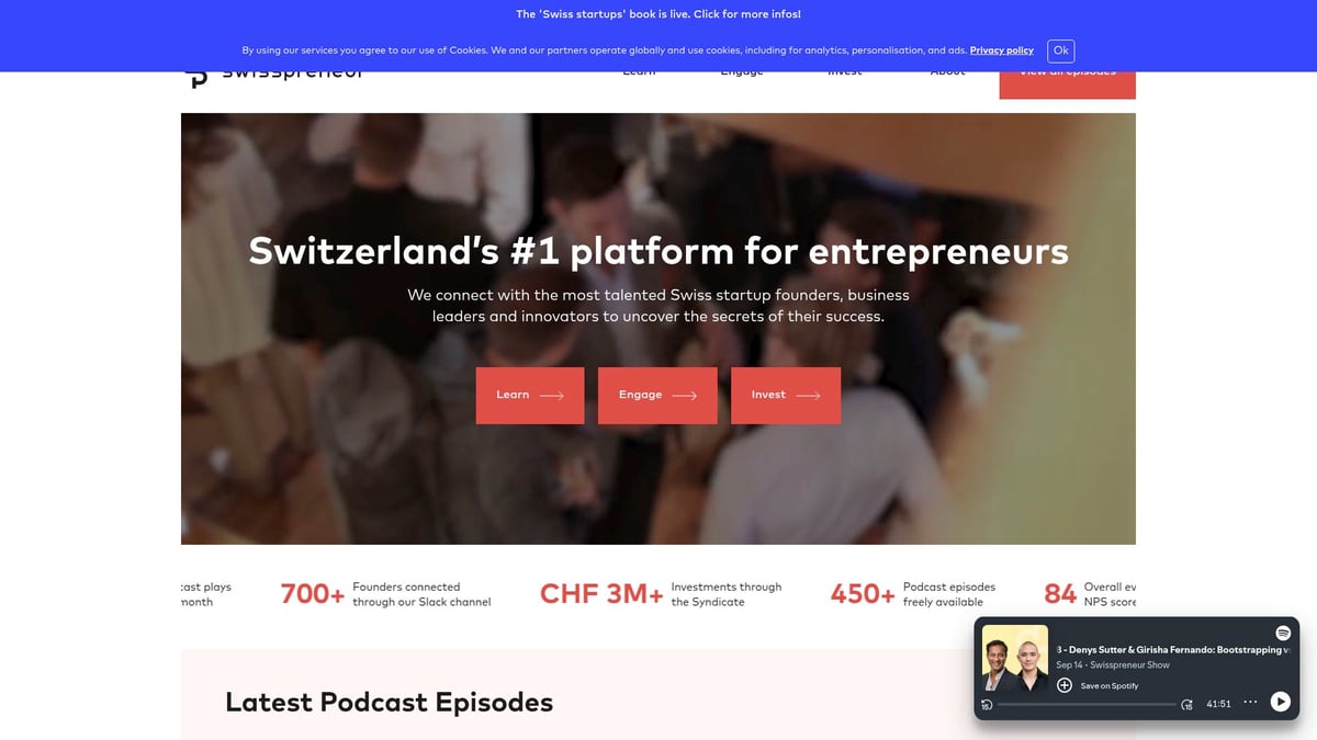 8 Inspiring Company Founders Shaping Business in 2025 - Swisspreneur: Empowering Swiss Startup Founders