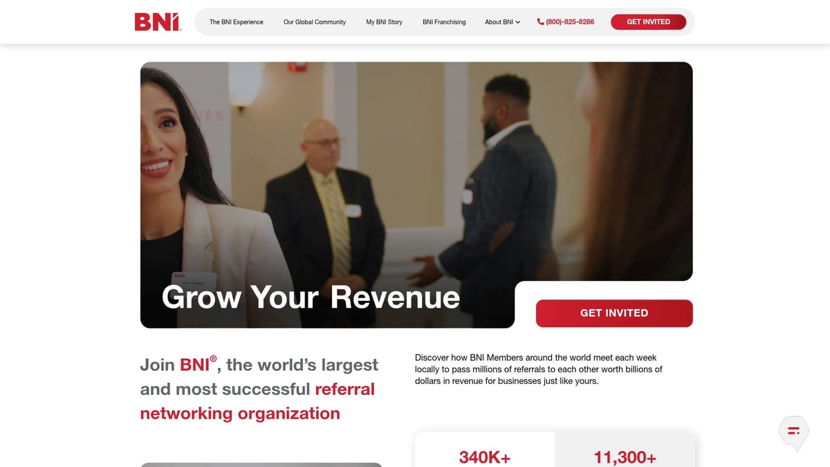 10 Entrepreneur Groups Every Founder Should Join in 2025 - Business Networking International (BNI)