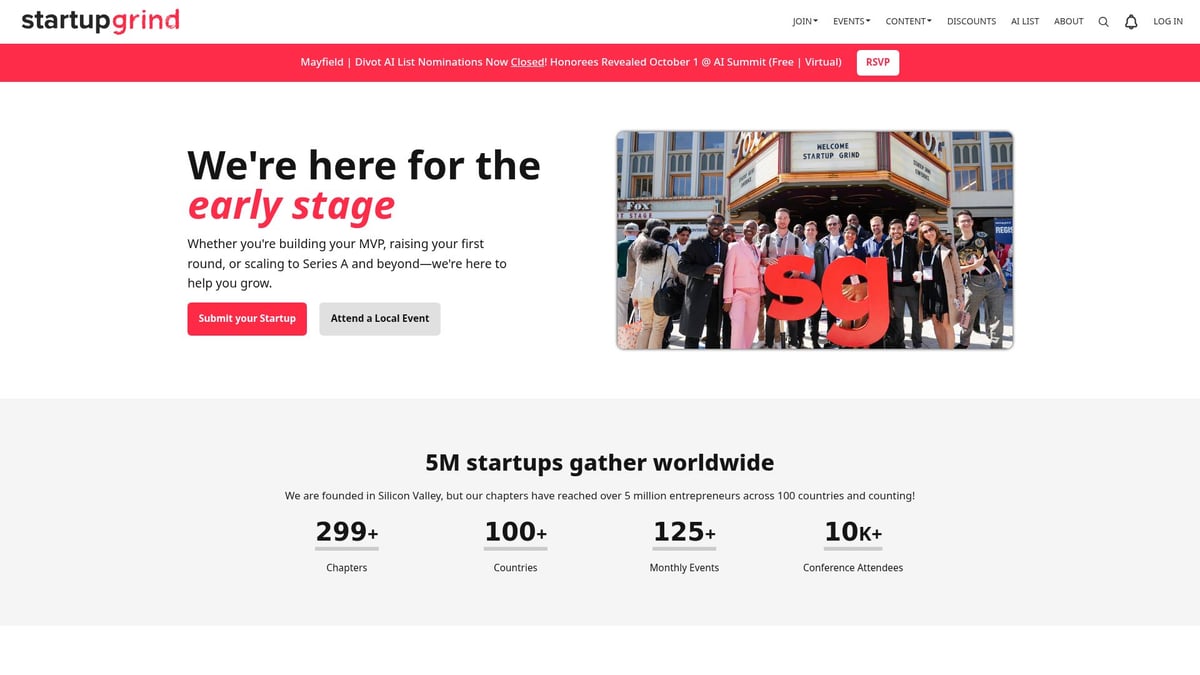 10 Entrepreneur Groups Every Founder Should Join in 2025 - Startup Grind