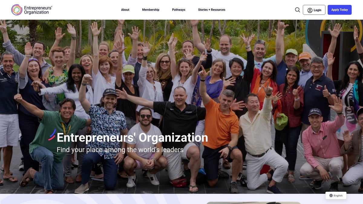 10 Entrepreneur Groups Every Founder Should Join in 2025 - Entrepreneurs’ Organization (EO)