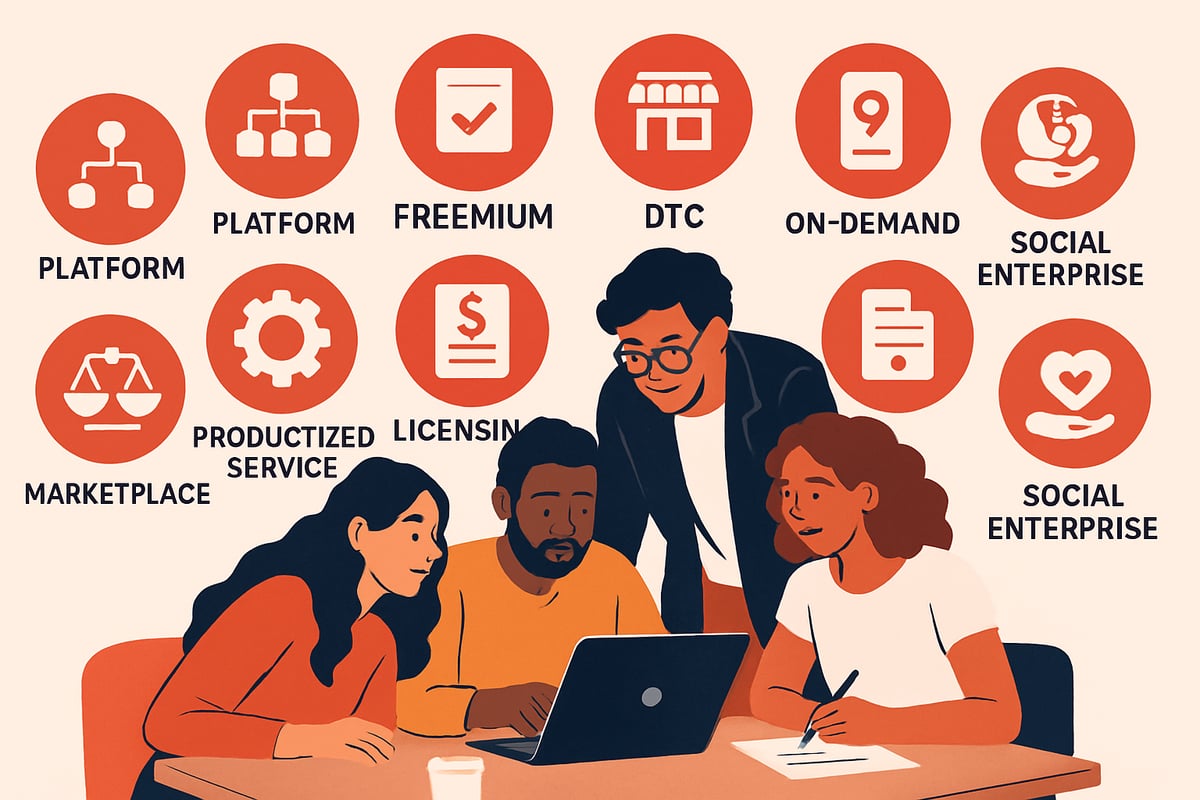 9 Essential Business Models for Startups in 2025
