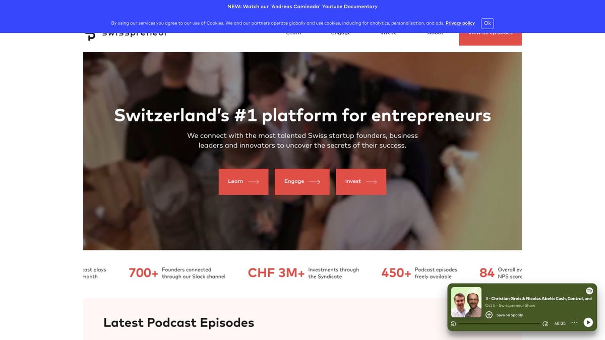 9 Essential Startup Meetups to Elevate Your Network in 2025 - Swisspreneur Startup Events