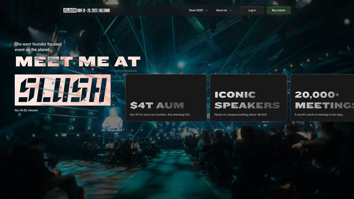 9 Essential Startup Meetups to Elevate Your Network in 2025 - Slush