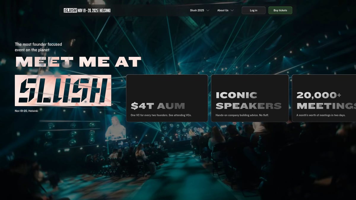 Top 10 Pitch Competition Events to Watch in 2025 - Slush 2025