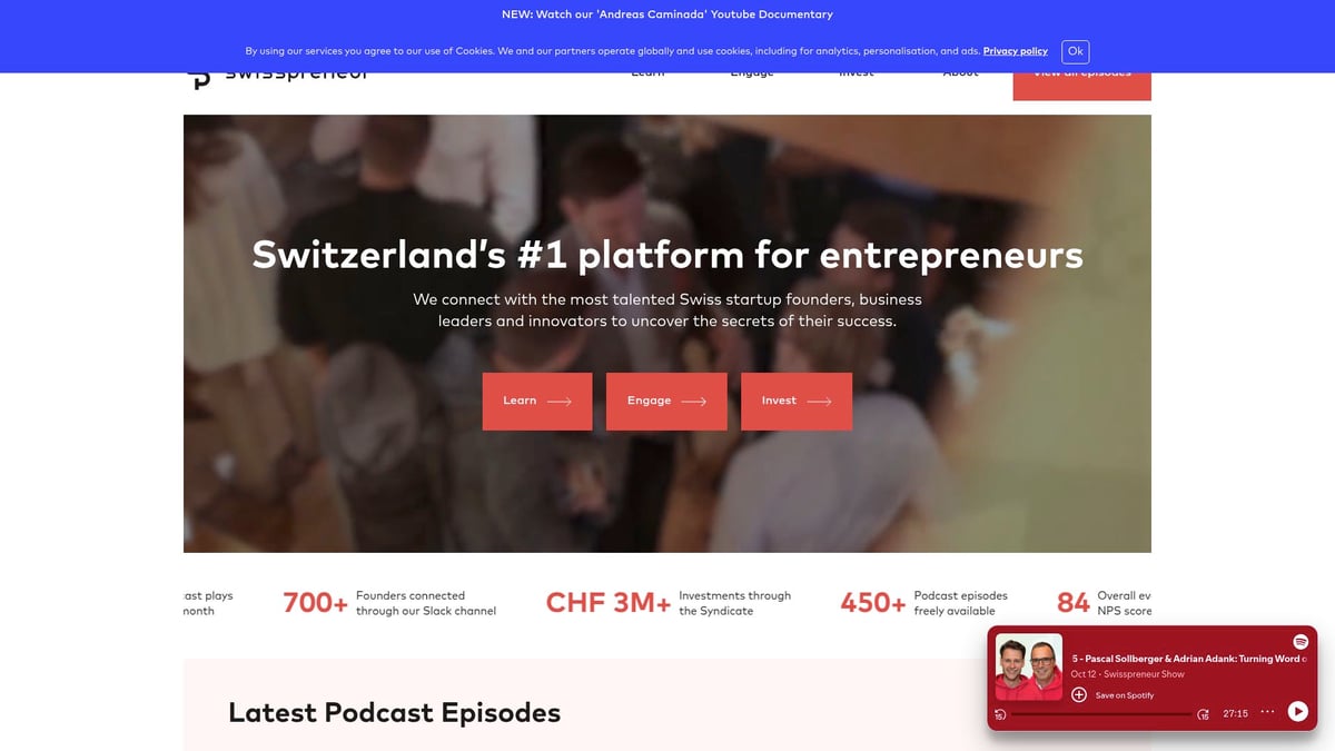 9 Essential Startup Networking Events to Attend in 2025 - Swisspreneur Startup Events 2025