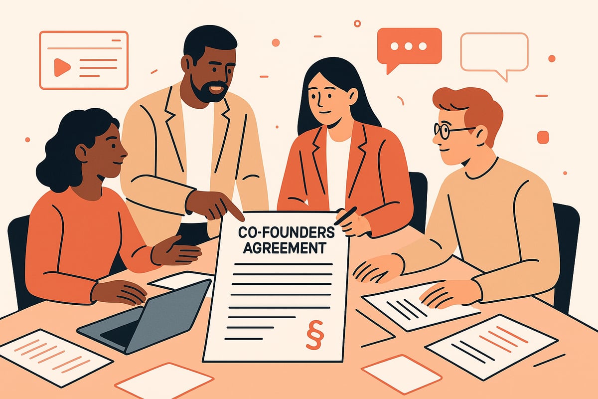Step-by-Step Process to Draft a Co-Founders Agreement