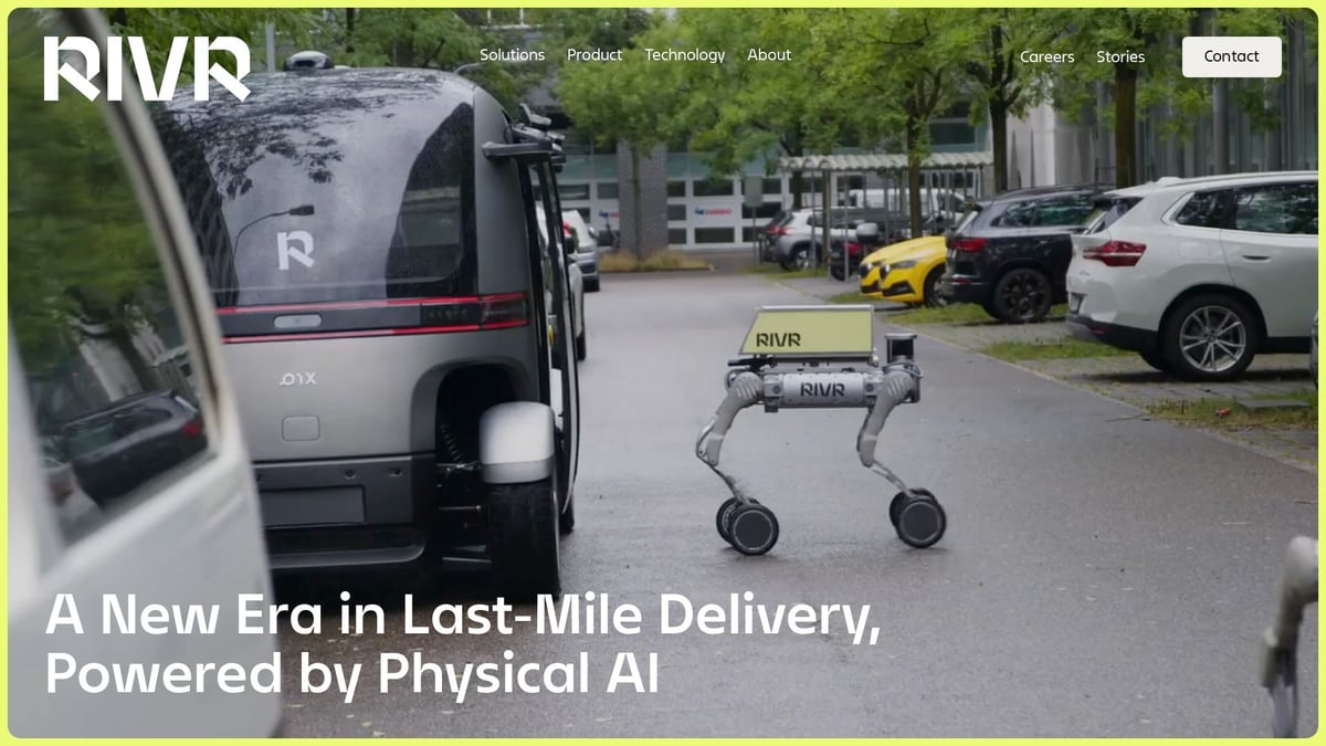 7 Swiss Startup Success Stories to Watch in 2025 - 1. RIVR