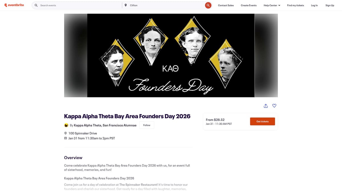 7 Must-Attend Founder Events to Elevate Your Network in 2025 - Kappa Alpha Theta Bay Area Founders Day 2026