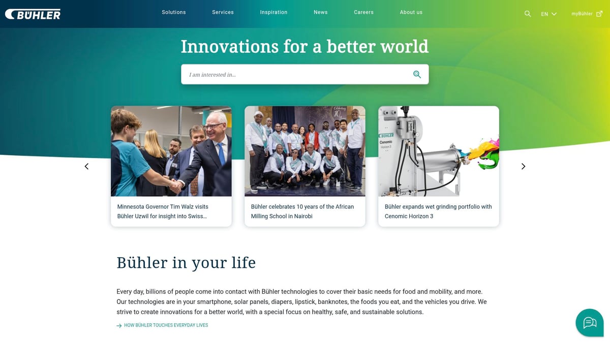 9 Essential Swiss Manufacturing Companies to Watch in 2026 - Bühler Group