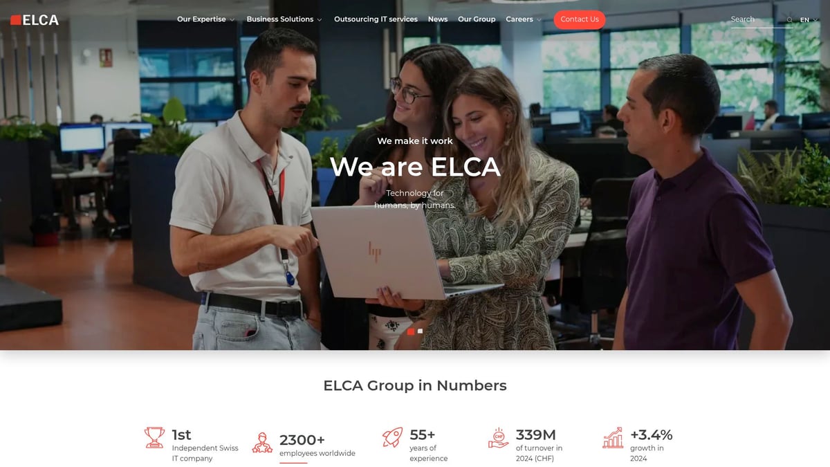 9 Essential List Of IT Companies In Switzerland For 2026 - ELCA Informatique SA