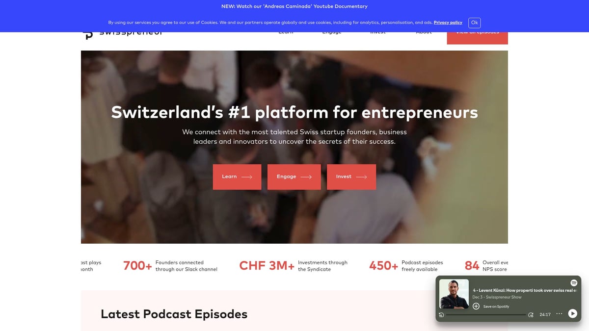 7 Inspiring Story About Business Success to Read in 2026 - Swisspreneur: Empowering Switzerland’s Startup Ecosystem