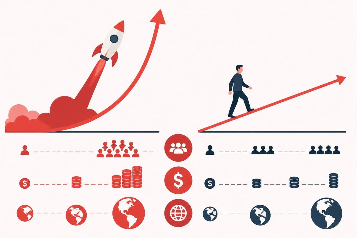 Growth trajectory comparison