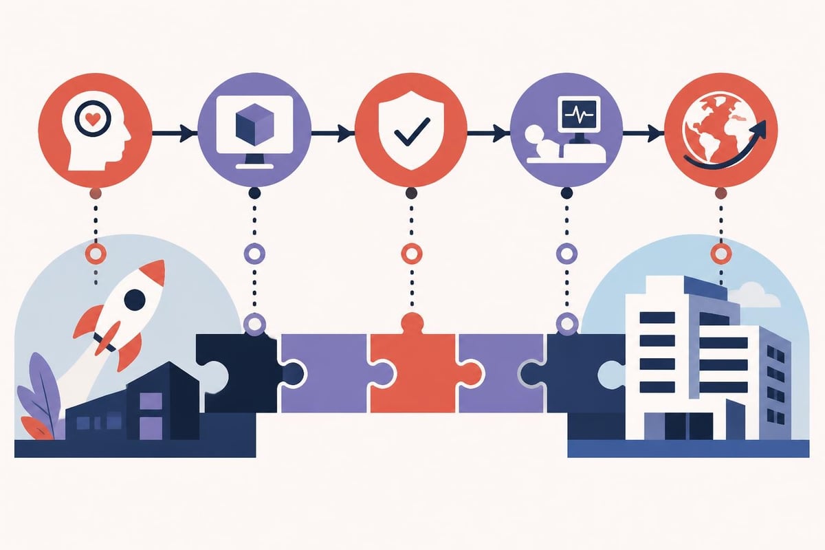 Healthtech entrepreneurship value chain