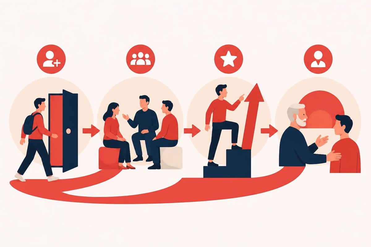 Entrepreneur club growth stages