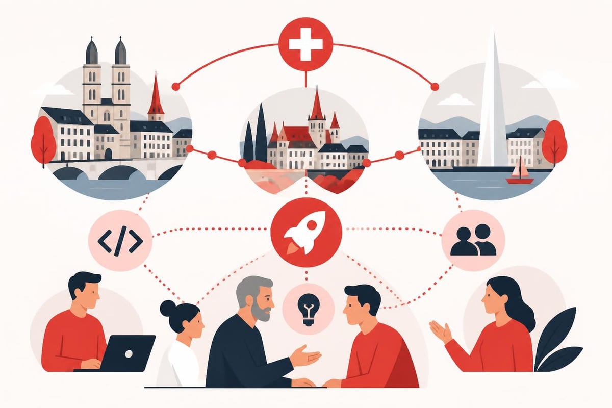 Swiss founder ecosystem map
