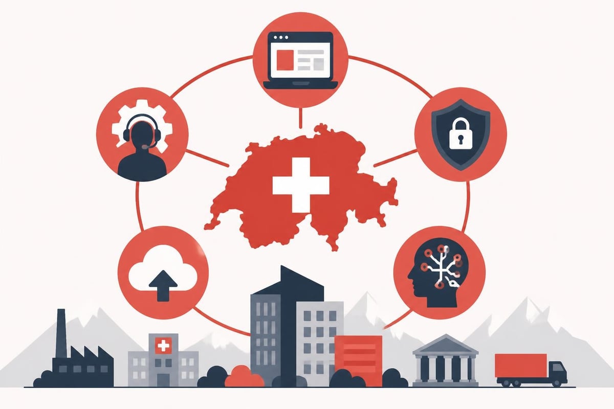 IT sector categories in Switzerland