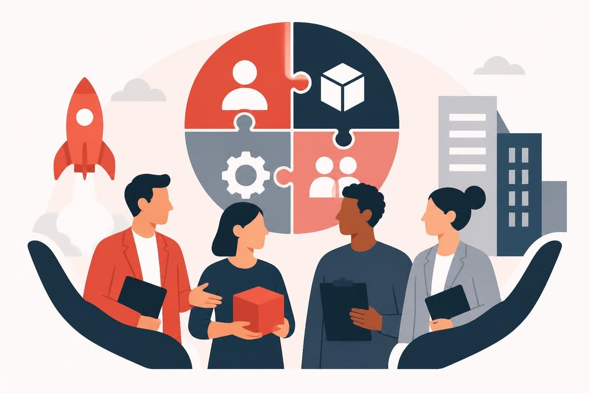 Corporate venture team structure