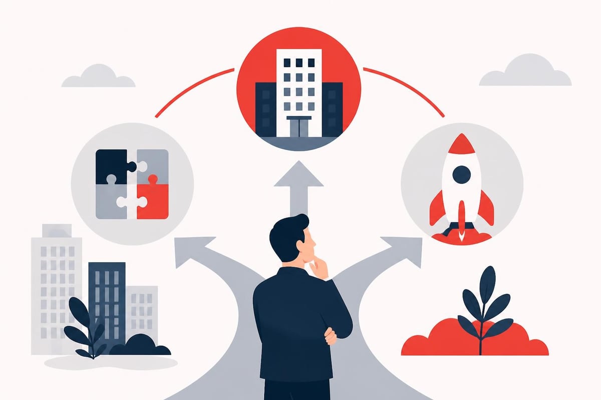 Corporate start up scaling path