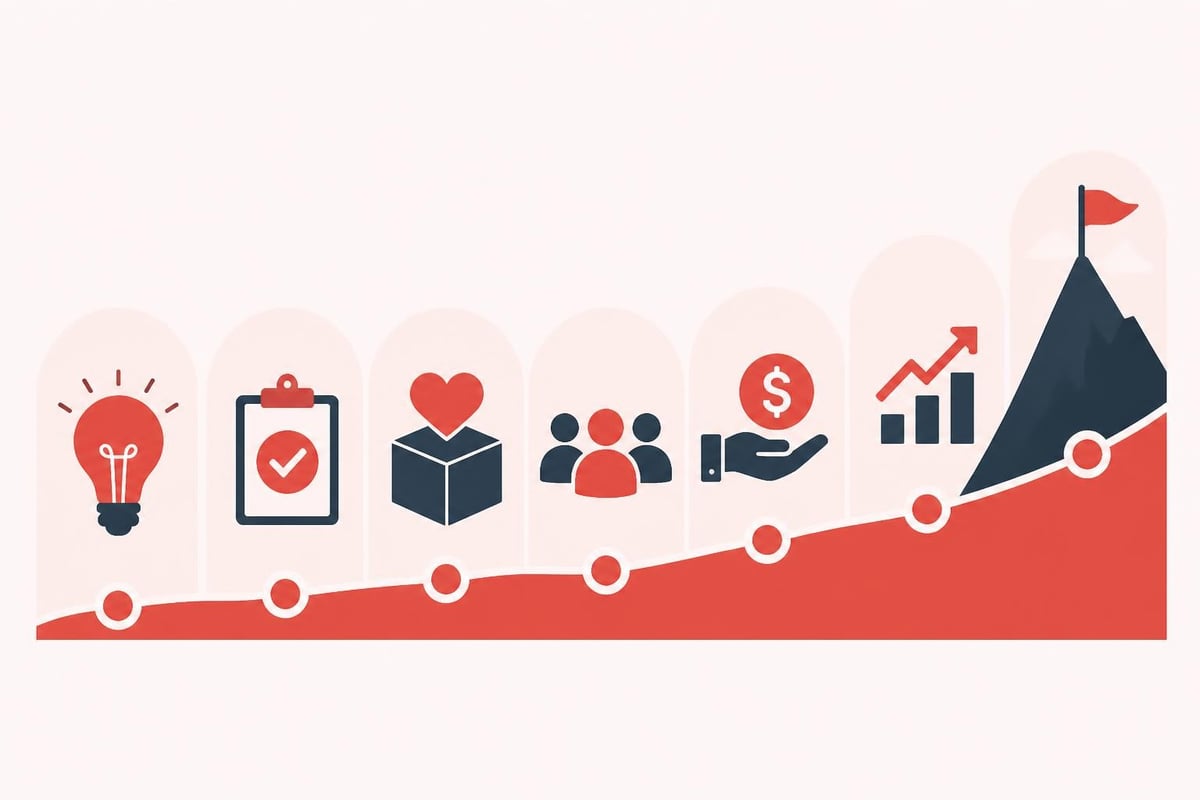Entrepreneurial journey stages
