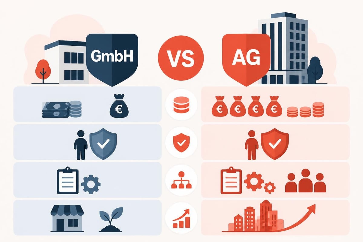 Swiss company legal structures comparison