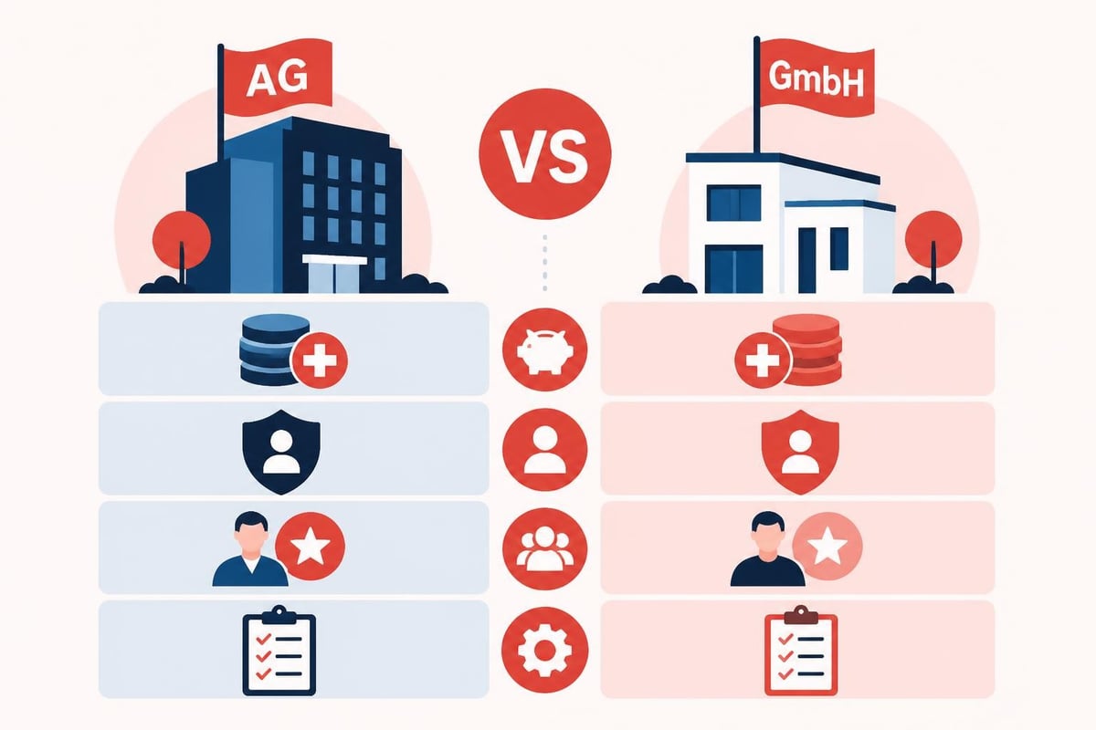 Swiss company legal structures comparison