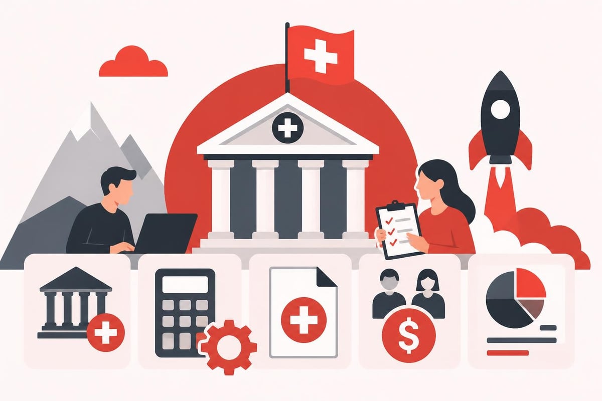 Swiss startup financial infrastructure