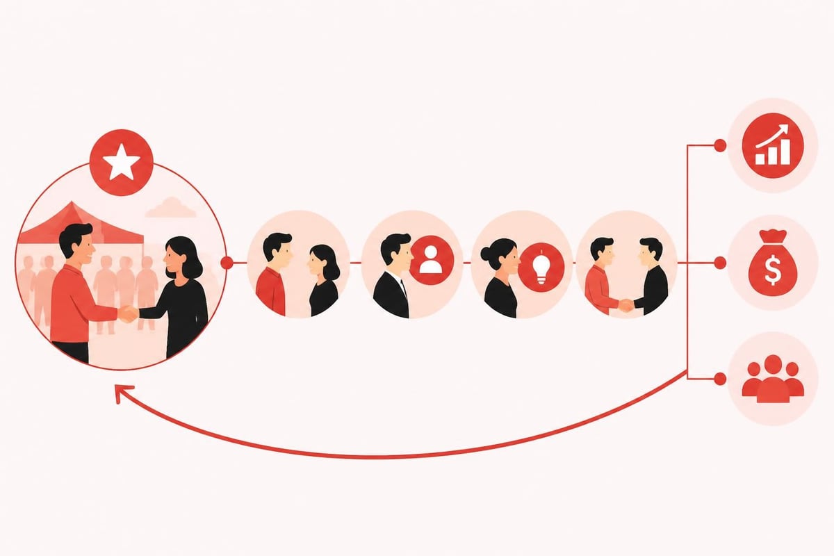 Strategic networking value chain