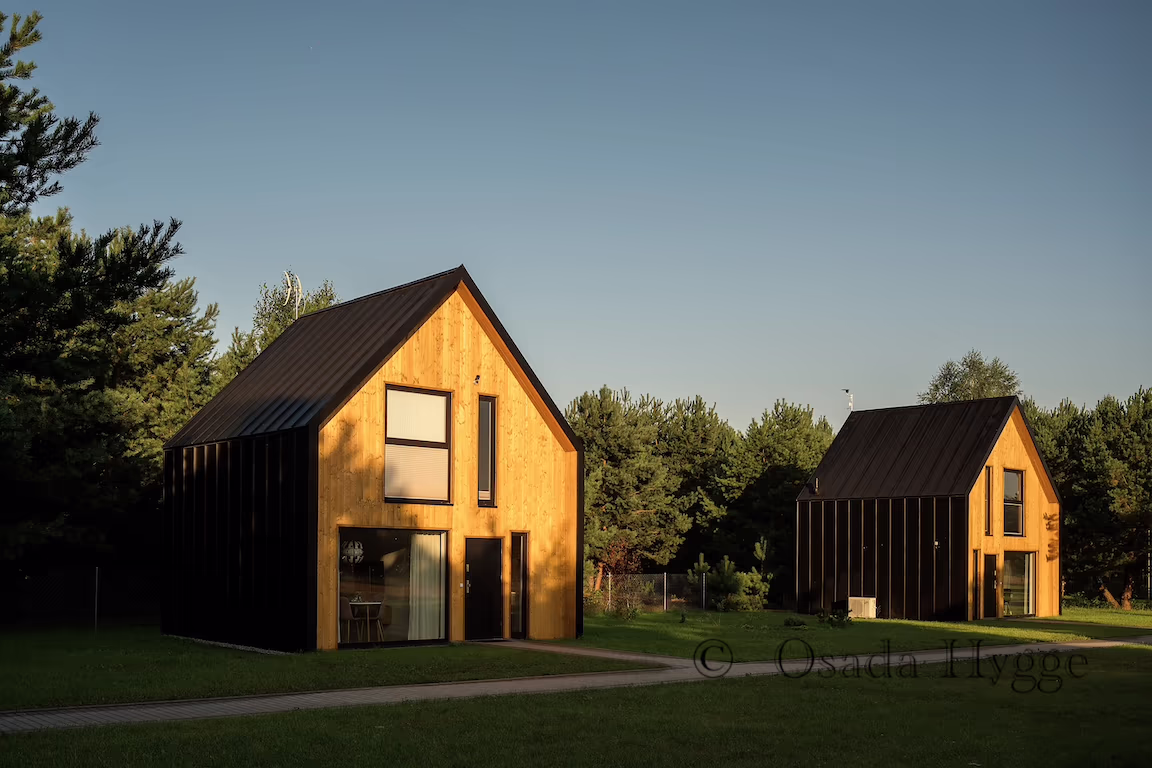 Osada Hygge – domki wśród lasów koło Gostynina