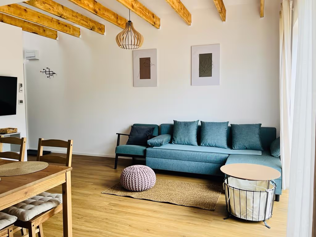 Osada Hygge - widok na domki.