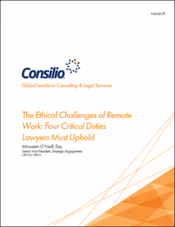 The Ethical Challenges of Remote Work: Four Critical Duties Lawyers Must Uphold, Front Page, Screenshot