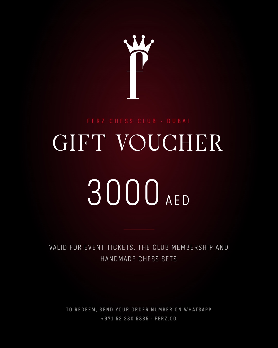 Gift Voucher · 3 000 AED