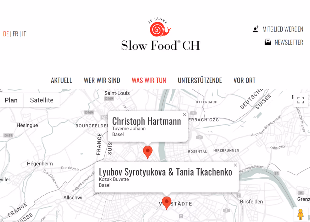 Buvette Slow Food Kozak