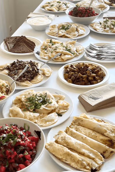 Des saveurs ukrainiennes à l'Université de Bâle