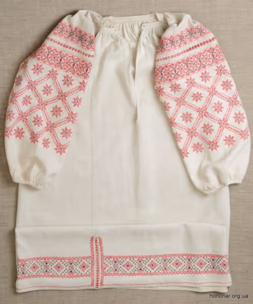 Vyshyvanka, Polissia, Ukrainische Stickerei, S. Nechyporenko