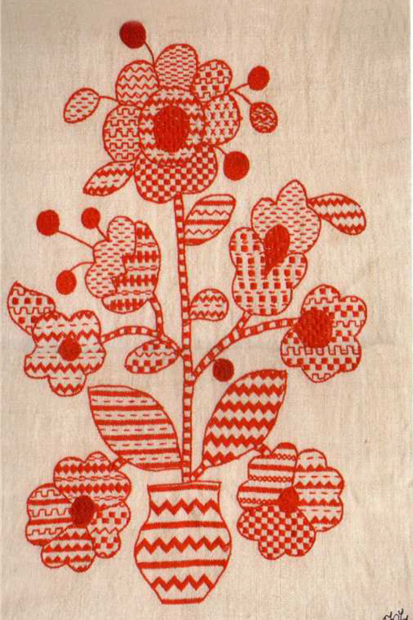 Image from S. Nechyporenko, Ukrainian Embroidery.