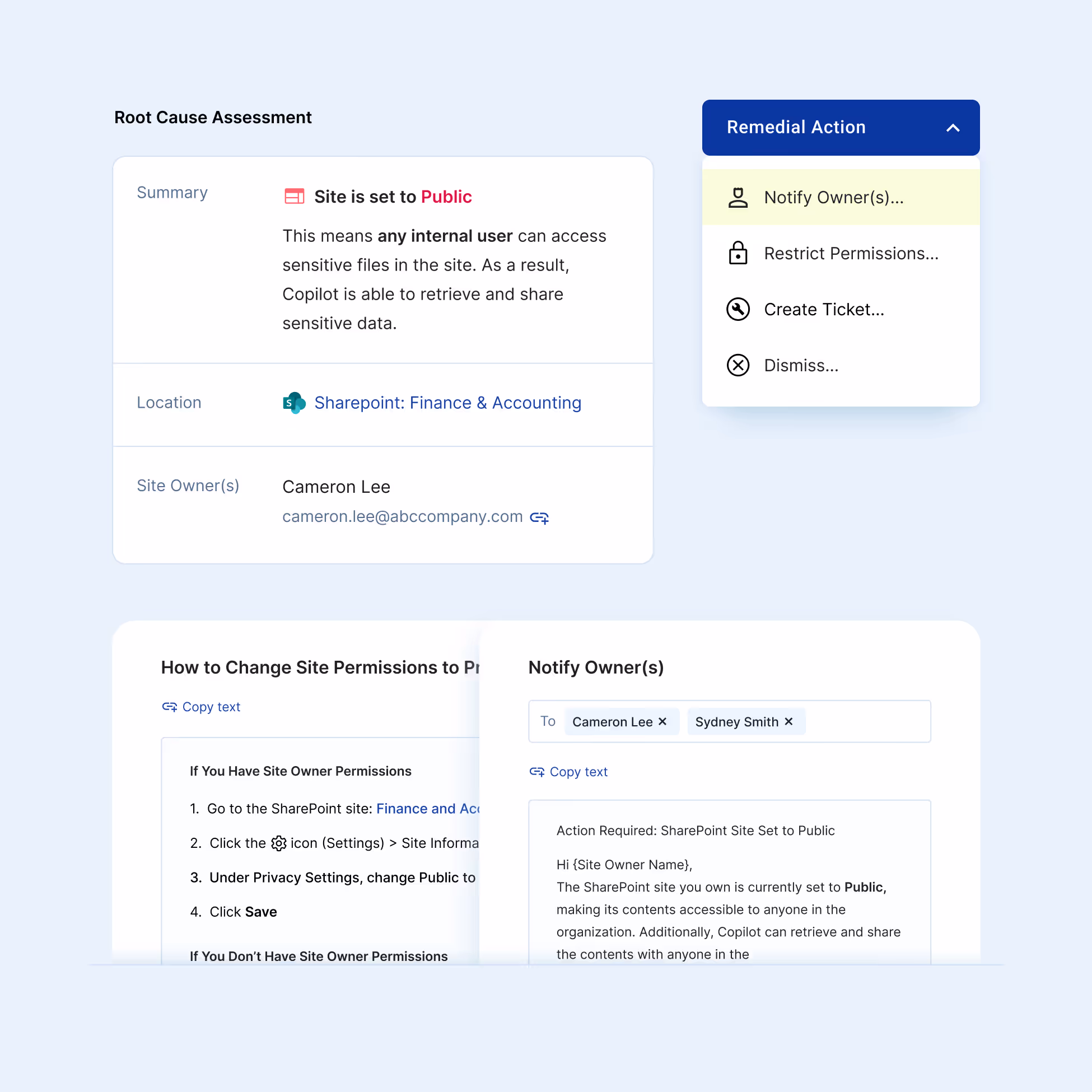 Opsin product U snippets