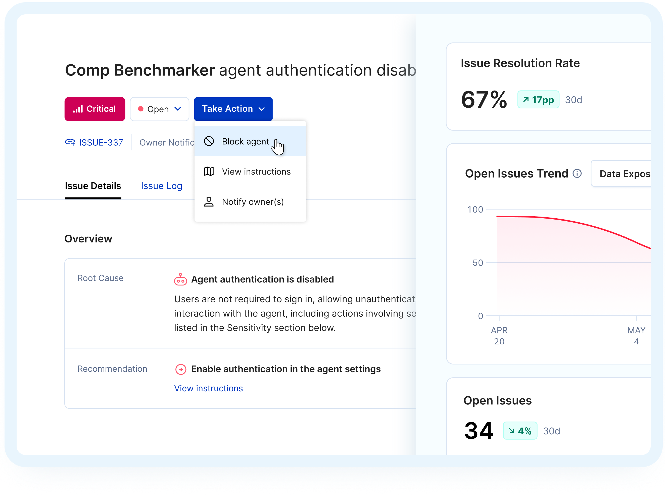Opsin product UI snippets