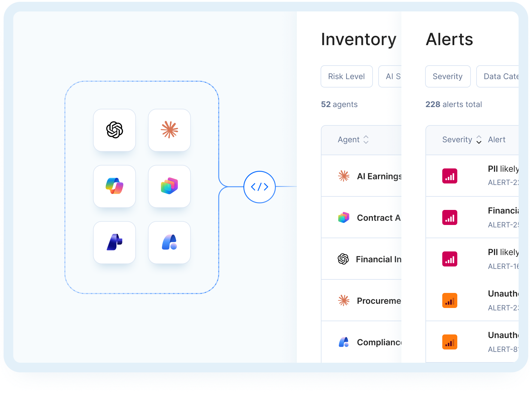 Opsin product UI snippets