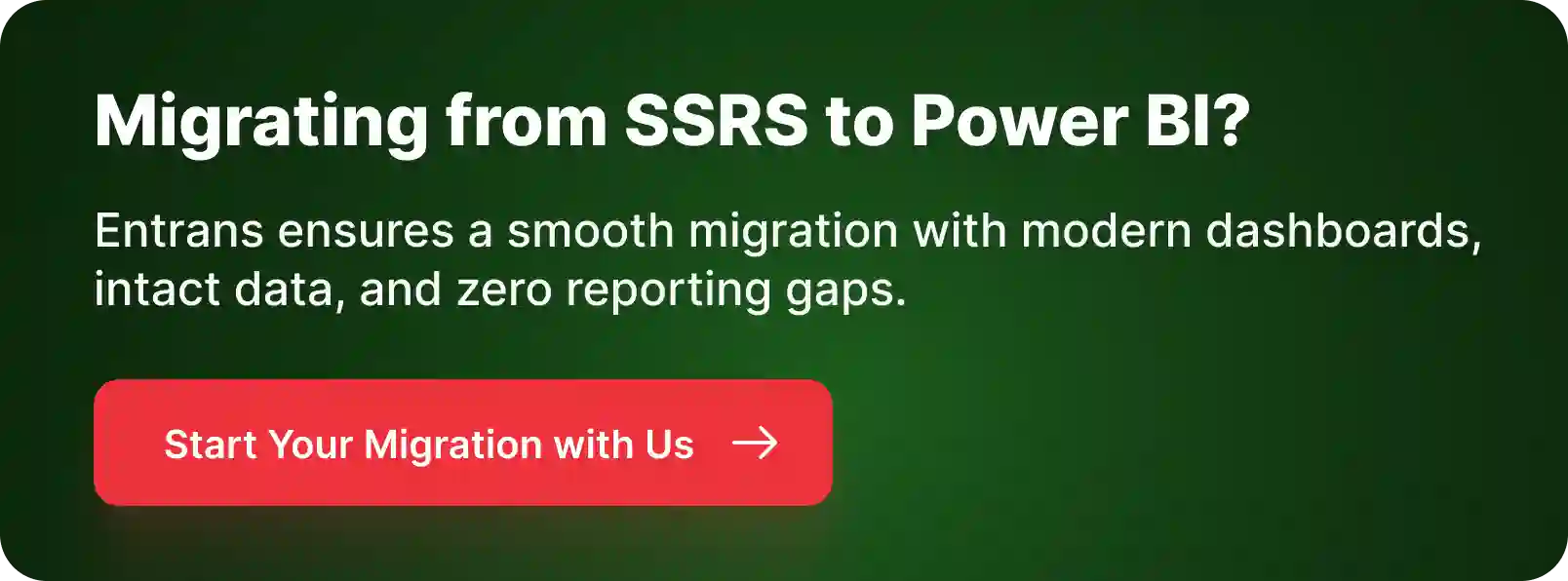 CTA for SSRS to Power BI Migration