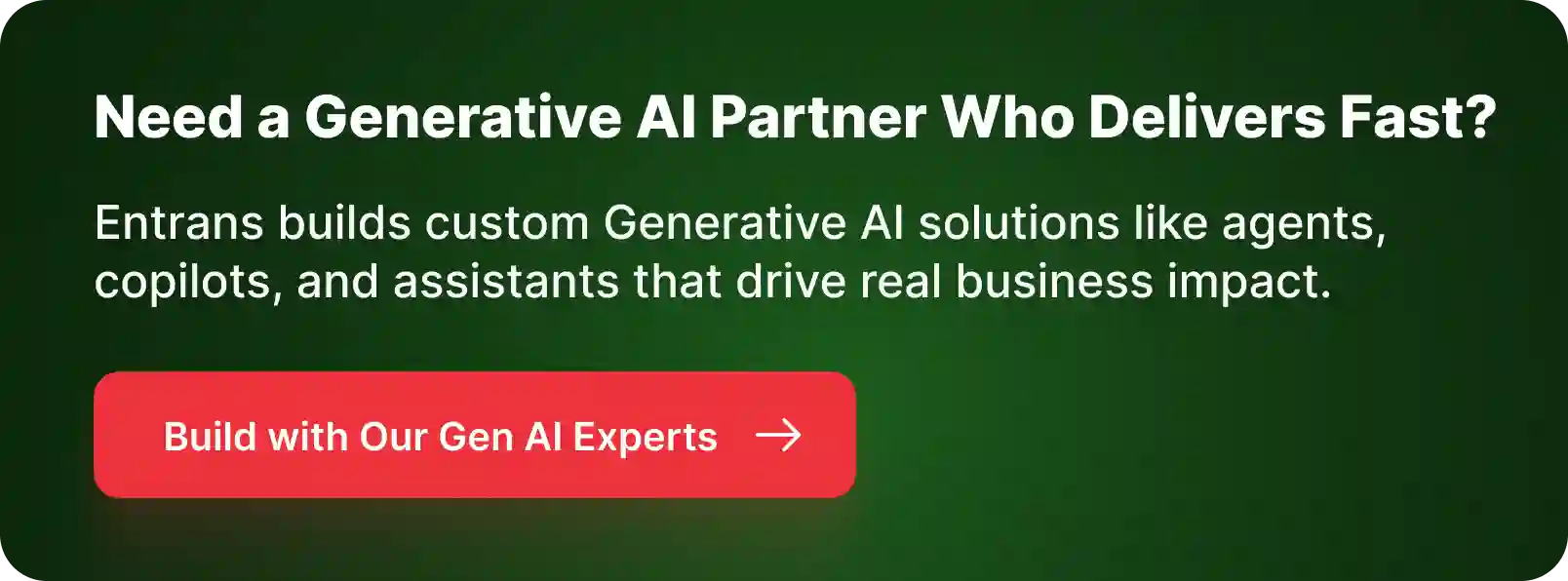 CTA for Generative AI Companies