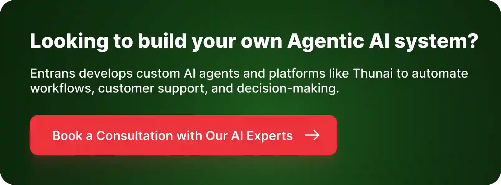 CTA for Agentic AI Development Companies