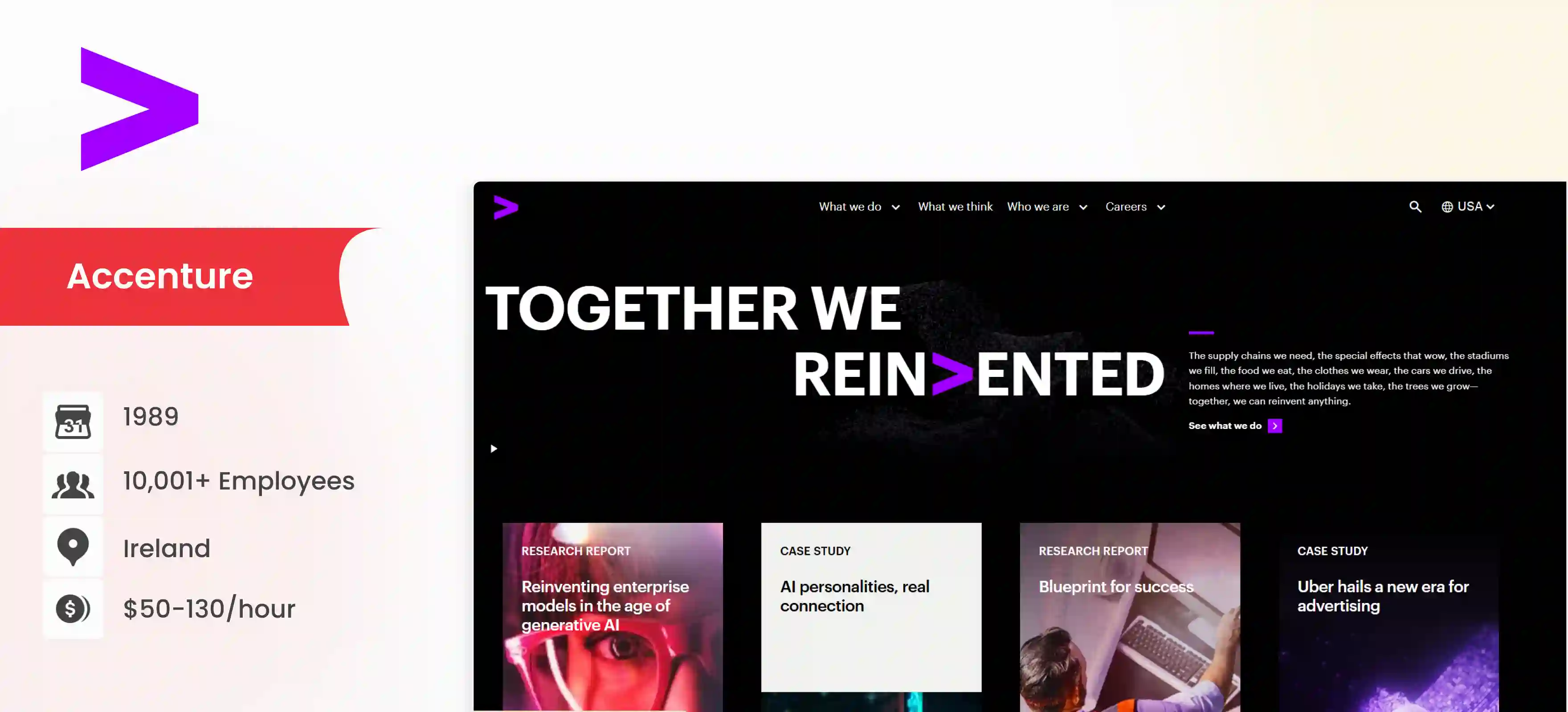 software testing company Accenture